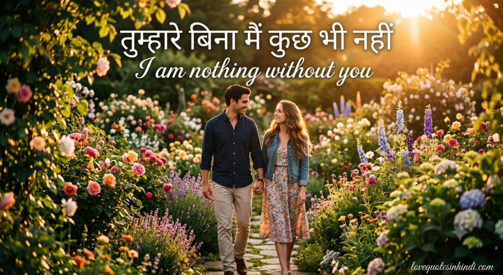 Deep Love Quotes in Hindi English for Wife