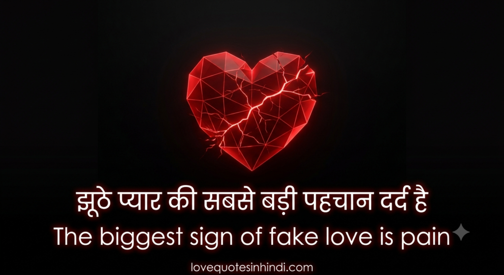 Fake Love Quotes in Hindi for Boyfriend