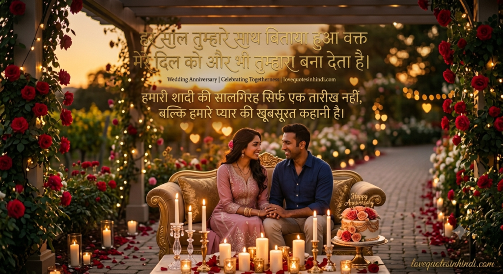 1 Year Love Anniversary Quotes in Hindi