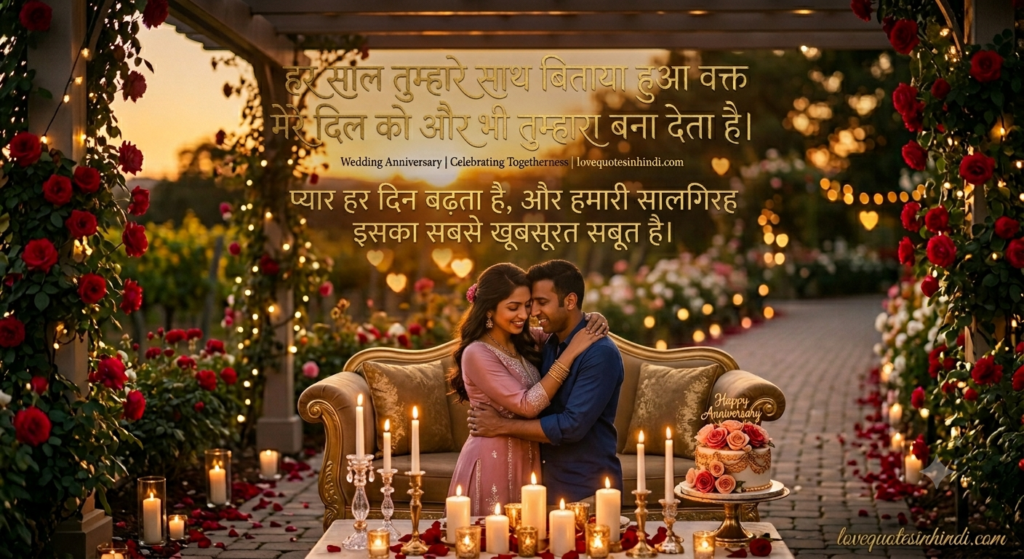 Love Anniversary Quotes in Hindi for Girlfriend