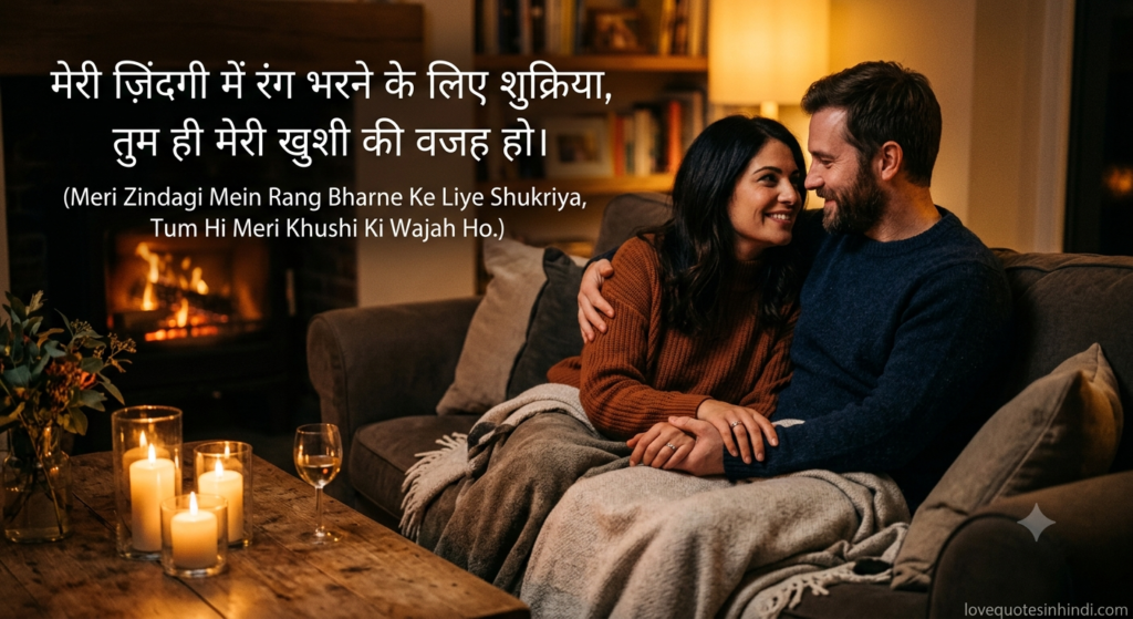 Good Morning love quotes for husband in hindi