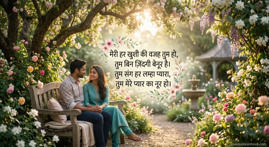 Love Quotes for Wife in Hindi