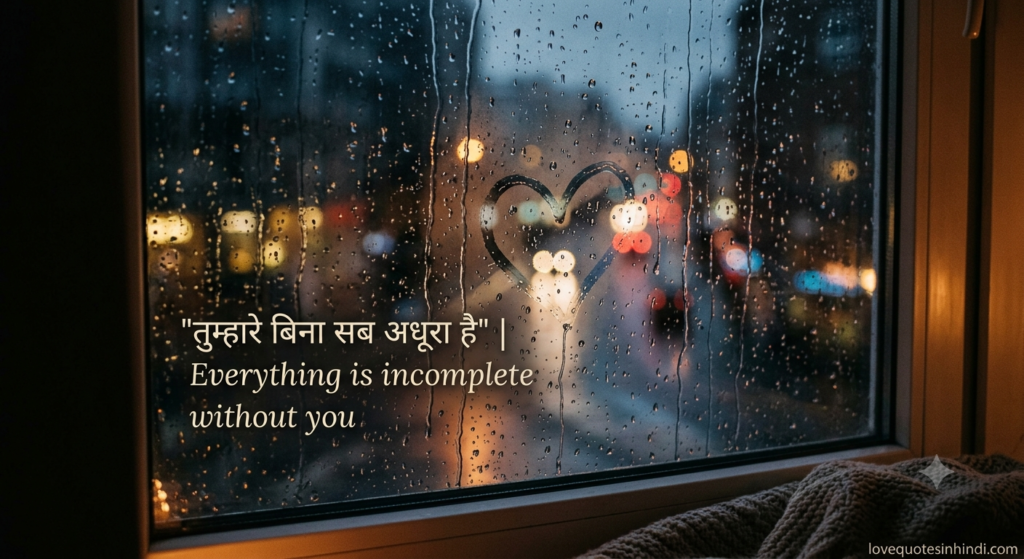 Short Love Quotes in Hindi