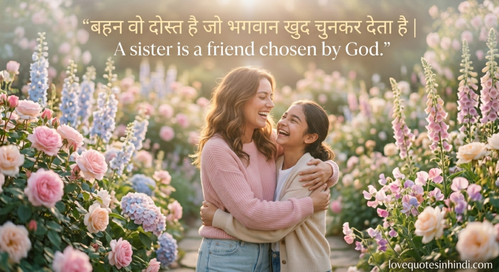 Bari Behan ke liye Love Quotes in Hindi
